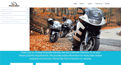 Desktop Screenshot of motorbikerentals.com